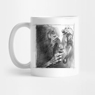 Sasquatch Sings Bigfoot Blues Mug